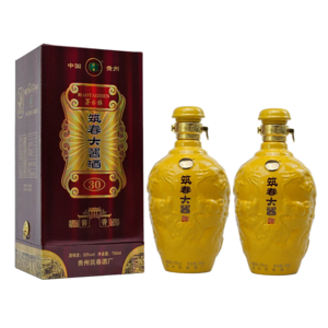 筑春大酱黄龙瓶 750ml*6瓶(整箱)53度